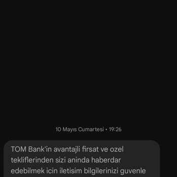 Üyelik Sonrası İzinsiz Banka Mesajlarıyla Şaşkınlık Yaşadım