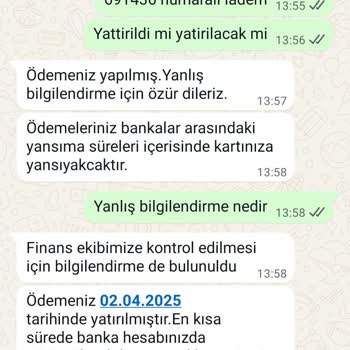 İade Sürecinde Gecikme Ve Eksik Ödeme Sorunu