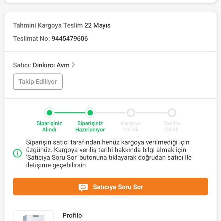 Trendyol Dınkırcı AVM Mağduriyeti