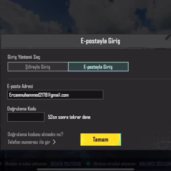 PUBG Hesabım Ve Gmail Bilgilerim İzinsiz Silindi Erişimim Engellendi