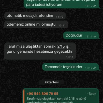 İade Sürecinde Oyalama Ve Geciken Para İadesi