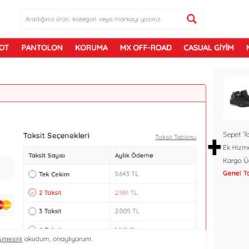 Peşin Fiyatına 6 Taksit Vaadinde Ek Hizmet Bedeli Kesintisi Ve Yanıltıcı Reklam