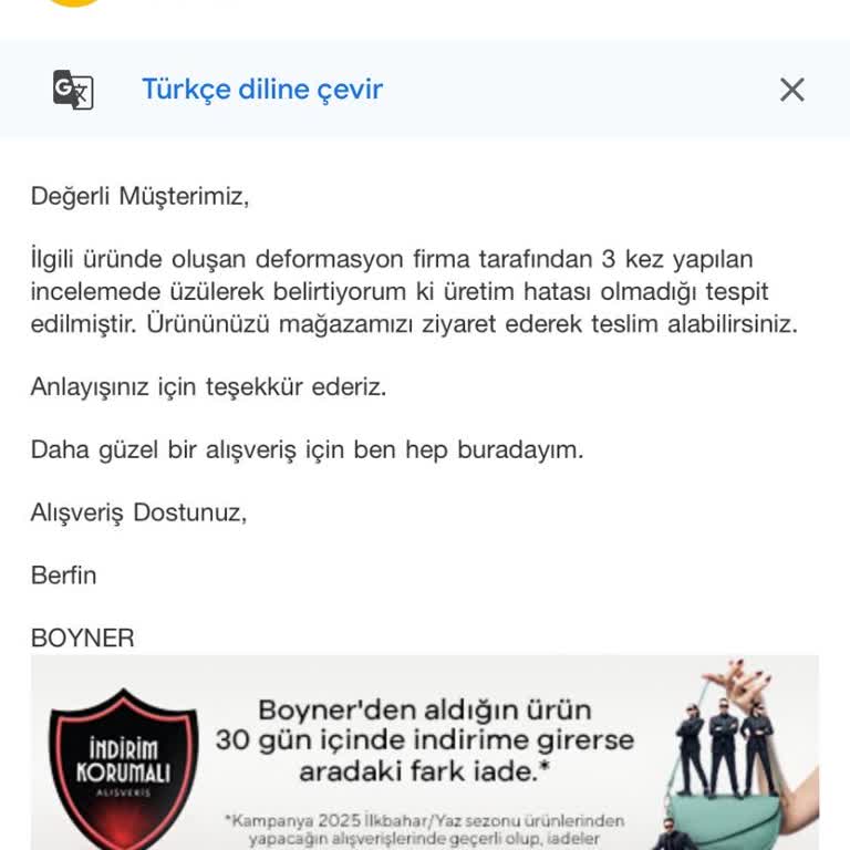 Kısa Sürede Deforme Olan Ayakkabı Ve Garanti Sürecinde Mağduriyet