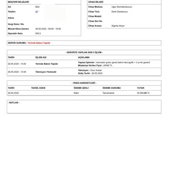 Servis-hizmetlerim.com.tr Servis Mağduriyeti ve Ücret İadesi Sorunu