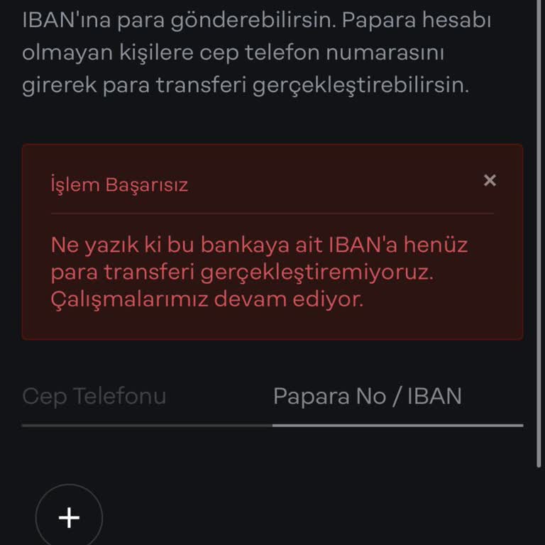 Papara Hesabımda Para Çekme Ve Transfer İşlemleri Yapılamıyor, Acil Çözüm Bekliyorum