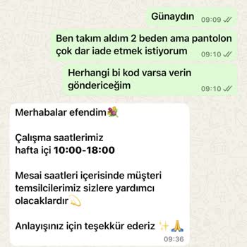 Yanlış Beden Gönderimi Ve İade Sorunu: Müşteri Mağduriyeti