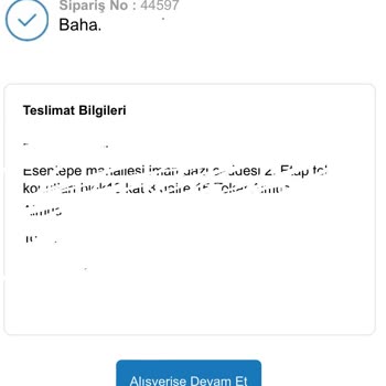 Sipariş İptali Talebime Yanıt Verilmeden Engellenmem