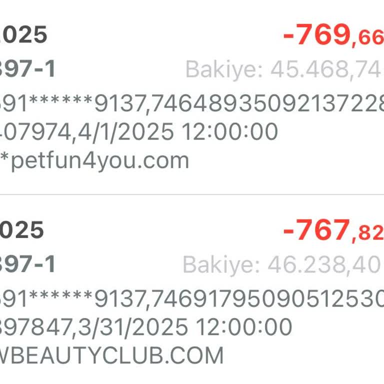 Bilgim Dışında Hesabımdan Para Çekildi, İade Talep Ediyorum
