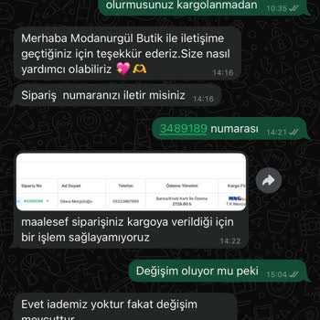 Ürün Değişiminde Yüksek Kargo Ücretleri Ve İletişim Sorunu