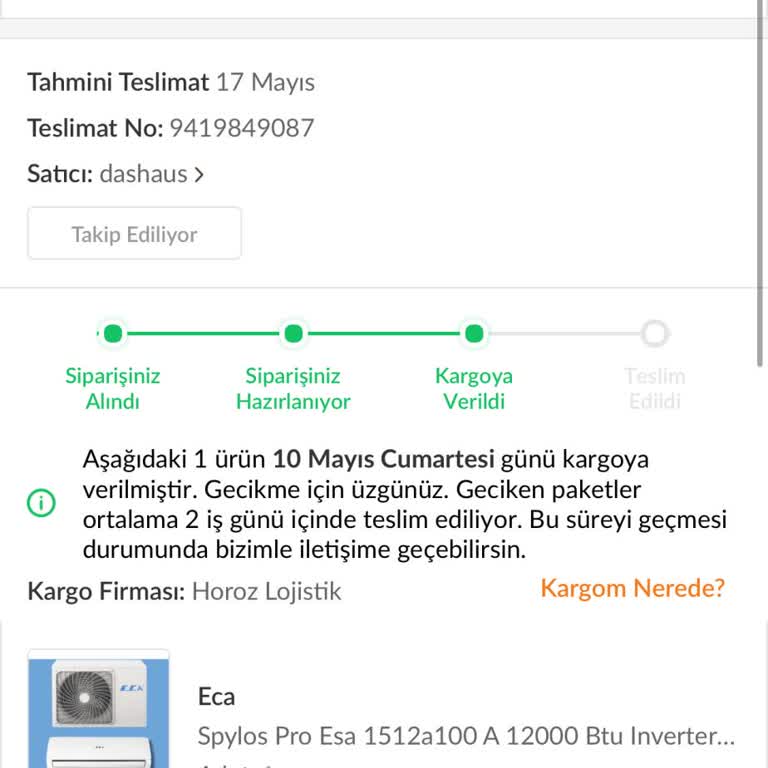 Siparişim Teslim Edilmeden İptal Edildi, Ücret İadesi Yapılmıyor