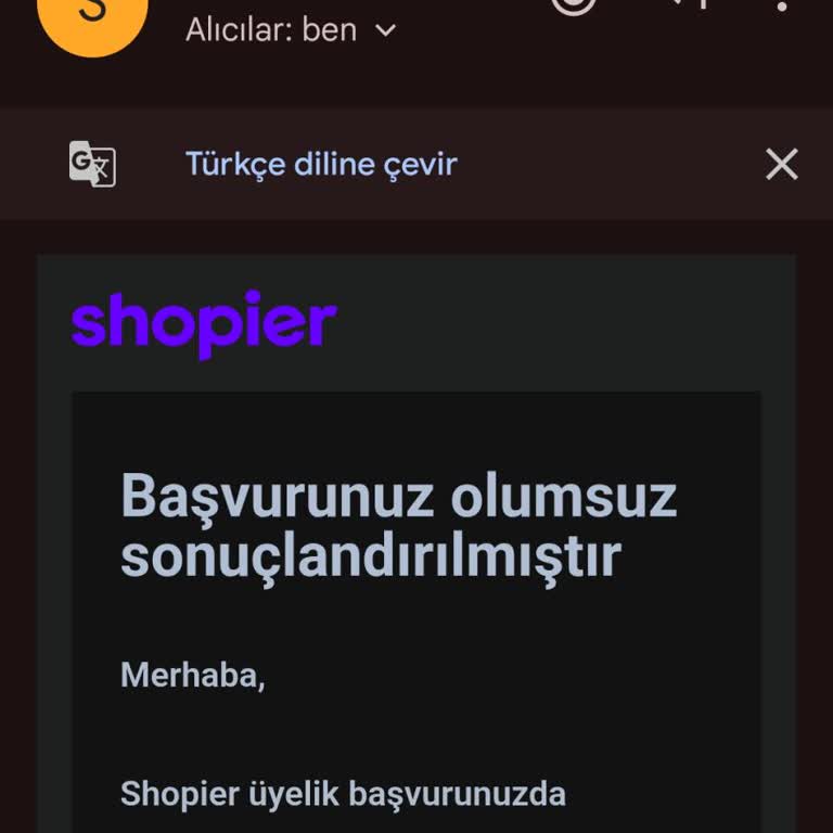 Shopier Hesabı Açamıyorum Sürekli Olumsuz Uyarı Alıyorum