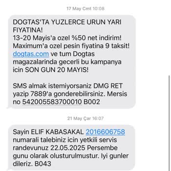 Servis Randevusuna Gelmeyen Ekip Ve Çözülmeyen Koltuk Sorunları