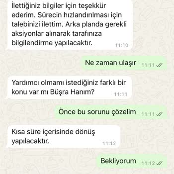 Kargo Teslimatı Gecikti, Müşteri Hizmetleri Yetersiz
