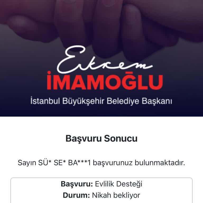 İBB Evlilik Desteği Başvurusunda Sonuç Belirsizliği