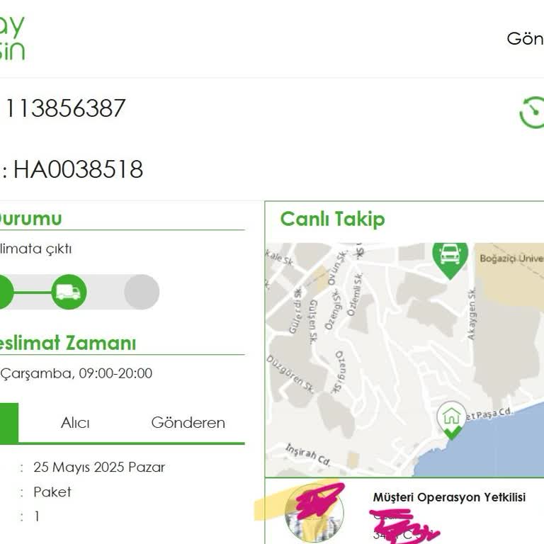Kolay Gelsin Teslimat Yapılmadı