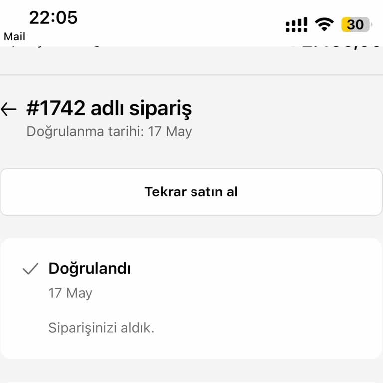 Sipariş Bilgilerine Ve Kargo Takibine Ulaşılamıyor, Firma Geri Dönüş Yapmıyor