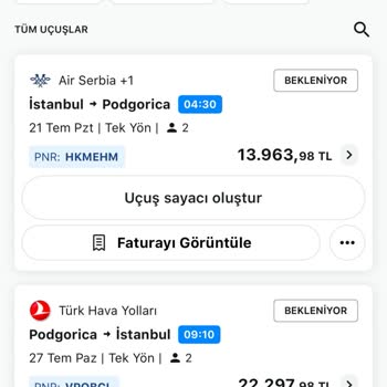 Bilet Fiyatı Ödeme Aşamasında Beklenmedik Şekilde Arttı