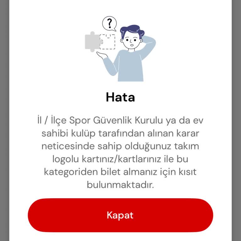 Tarafsız Passolig Kartı Nedeniyle Tuttuğum Takımın Biletini Alamıyorum