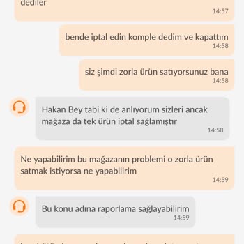 Sipariş İptal Edilmesine Rağmen Ürün Teslim Edilmedi Ve Ücret İadesi Yapılmadı