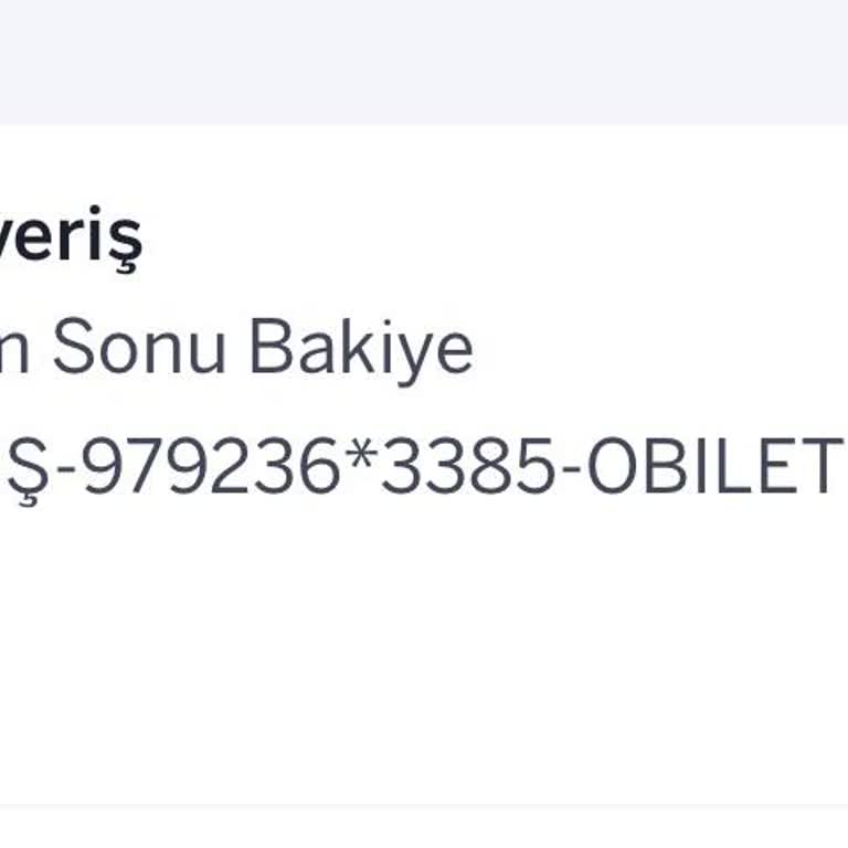 Bilet İptalinde Eksik Para İadesi Ve İletişim Sorunu