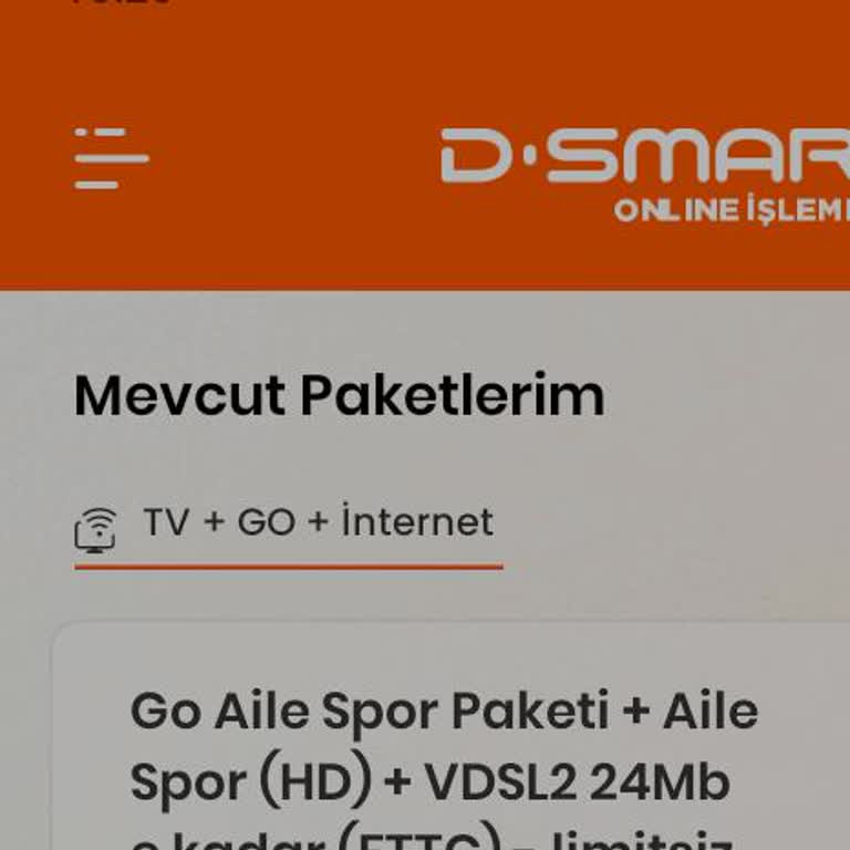 D Smart GO Üyeliğim Aktif Olmuyor, Sorunuma Çözüm Bulunmuyor