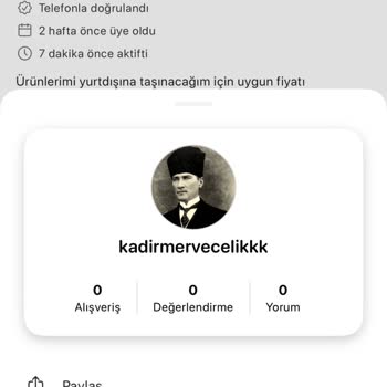 Gardırop Uygulamasında Satıcıdan Şüpheli Link Ve Düşük Fiyat Mağduriyeti