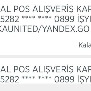 Yandex GO Kartımdan Haksız Para Çekildi, Mağdur Edildim