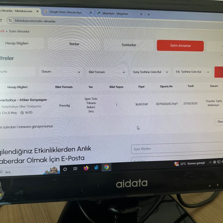 Bilet Transferi Belirsizliği Ve Geri Ödeme Talebi