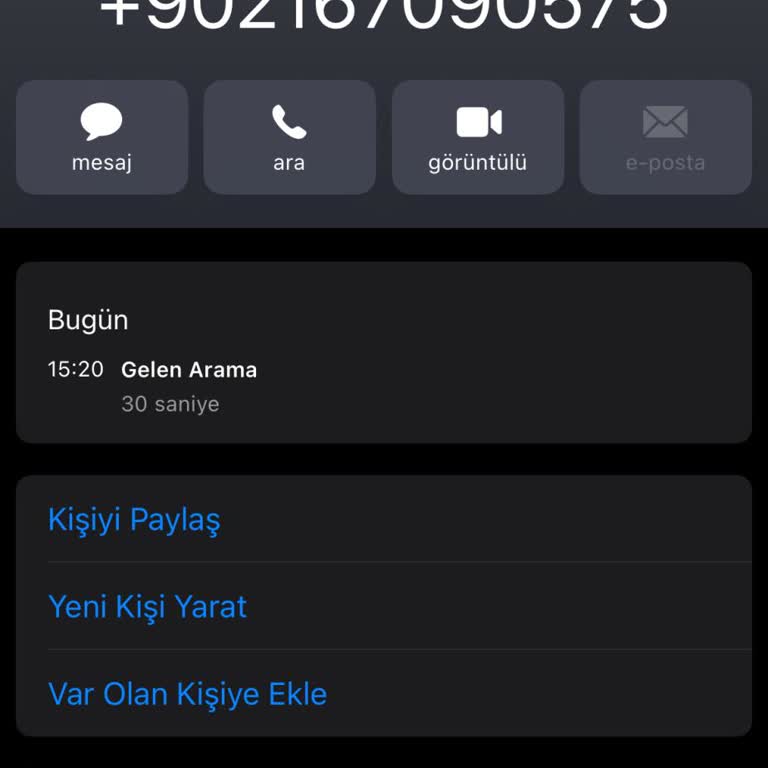 Bilinmeyen Anket Araması Hakkında Endişe