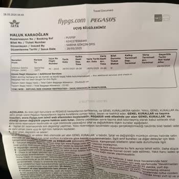 Pegasus'ta Check-in Sorunu, Valiz Karmaşası Ve Maddi Kayıp Yaşadım