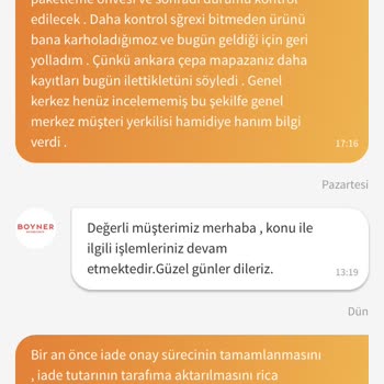 Yanlış Tanımlanan Ürün Ve Haksız İade Reddi Nedeniyle Mağduriyet