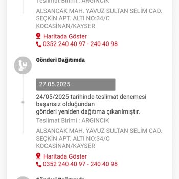 Kurumsal Firmaya Teslimat Gecikmesi Ve Tekrarlayan Şube Sorunları