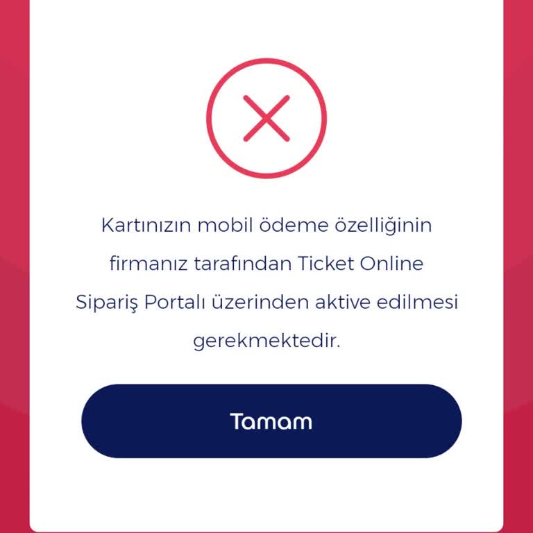 Edenred Ticket Kartımın QR Kod Sorunu Ve Destek Eksikliği