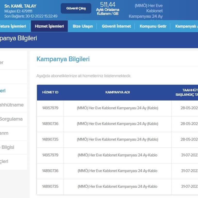 Kampanya Bitmeden Yeni Fiyattan Fatura Kesilmesi Ve Yanıltıcı Bilgilendirme