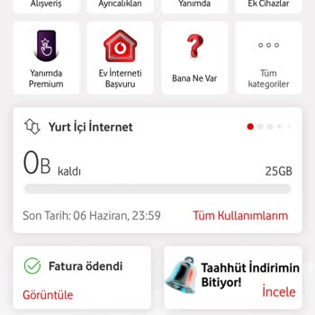 Hediye İnternet Bitmeden Ek Ücretlendirme Şoku