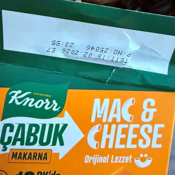 Açık Makarna Paketi Ve İlgisiz Müşteri Hizmetleri Mağduriyeti