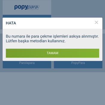1xBet'te Para Çekim Yöntemlerinin Çalışmaması