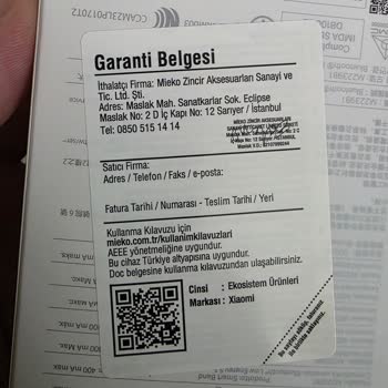 Garanti Süresi Devam Eden Cihazım Onarılmadan Geri Gönderildi