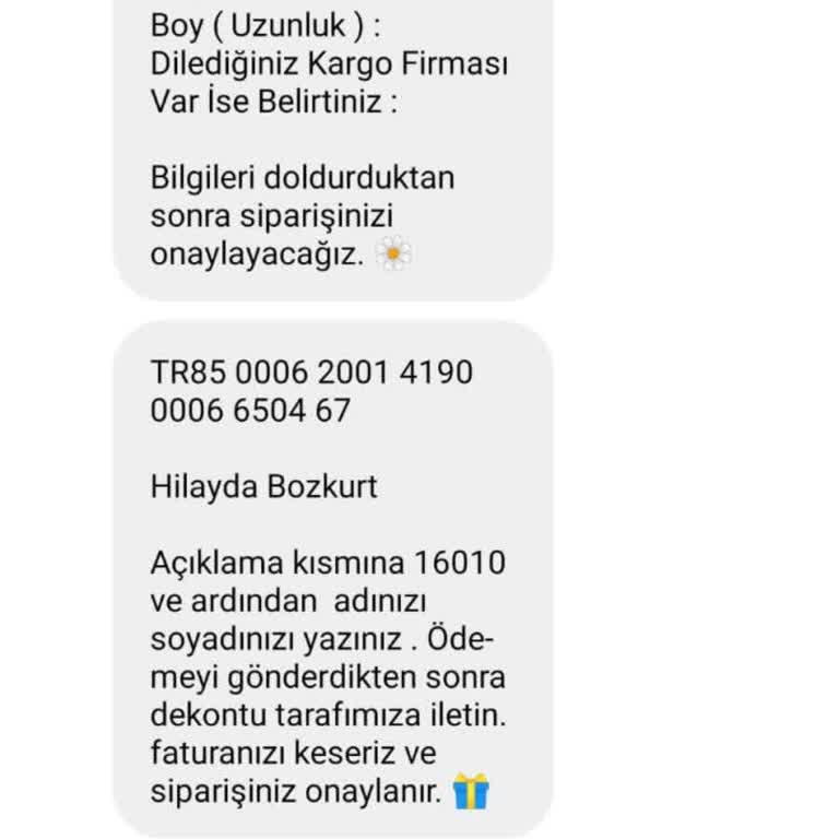 Ödediğim Kıyafet Parasına Rağmen Ürünüm Gönderilmedi