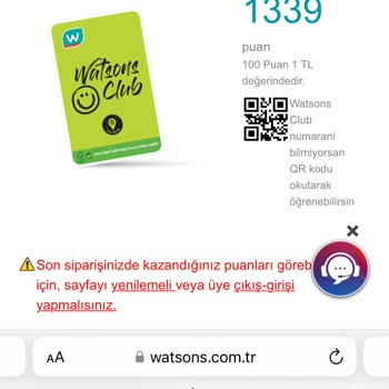 Kazandığım Puanlar Yüklenmeden Silindi, Mağdur Edildim