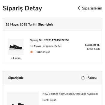 Ödediğim Ayakkabılar Gönderilmiyor İptal De Edilmiyor Mağdur Edildim
