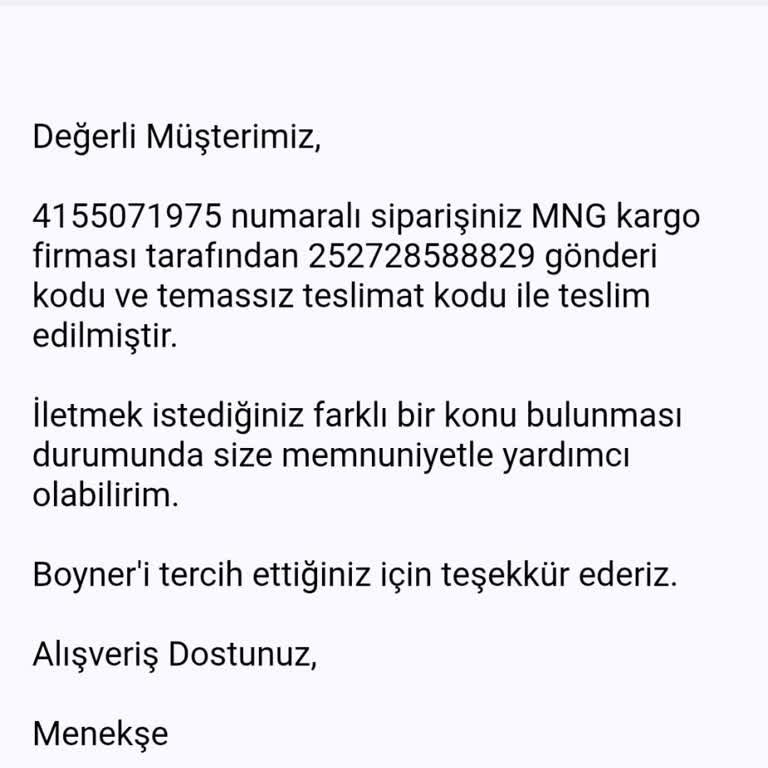 Siparişim Geç Gönderildi Ve Yanlış Adrese Teslim Edildi