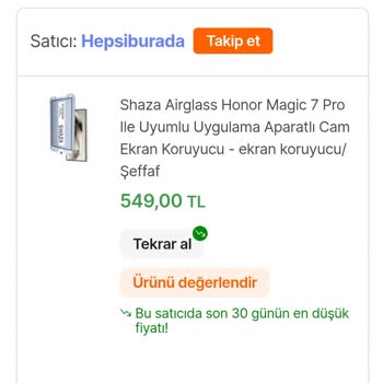 Kırılmaz Ekran Siparişim Takarken Kırıldı, Destek Bekliyorum