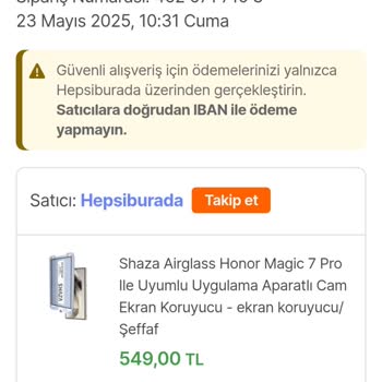 Kırılmaz Ekran Siparişim Takarken Kırıldı, Destek Bekliyorum