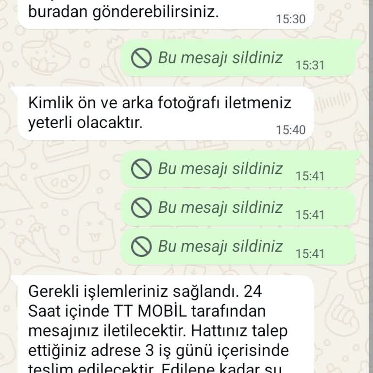 Türk Telekom Adına Sahte Numara İle Kimlik Bilgilerim Alındı