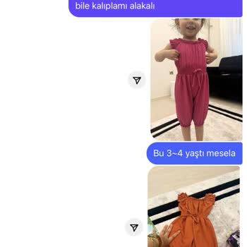 Sipariş Ettiğim Kıyafetler Çok Küçük Ve Satış Sonrası Destek Yetersiz