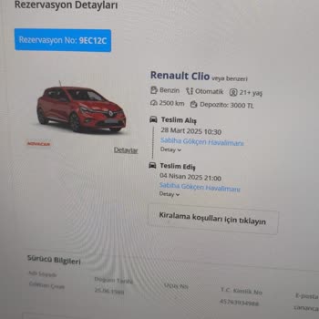 Araç Kiralama Sonrası İade Edilmeyen Ücret Mağduriyeti