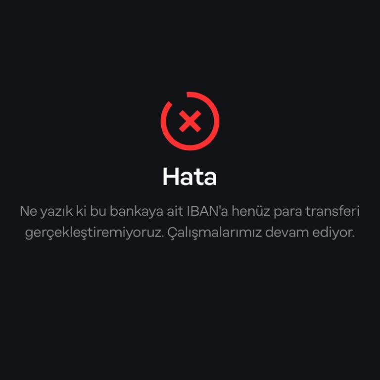 Papara Hesabımdan Para Çekme ve Transfer İşlemleri Gerçekleşmiyor