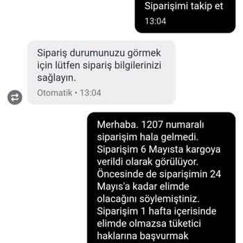 Bir Aydır Teslim Edilmeyen Elbise Ve Yetersiz İletişim