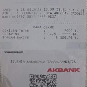 ATM'den Eksik Para Ve Yetersiz Müşteri Hizmeti Şikayeti